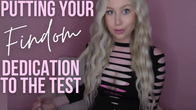 Putting Your Findom Dedication To The Test: Financial Domination Slave Training Findomme Princess Piper