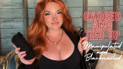 Gagged And Tied Up Blackmail Manipulation Homewrecker Goddess Worship Humiliation