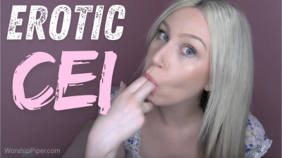 Erotic CEI: Cum Eating Instructions CEI Encouragement Princess Piper