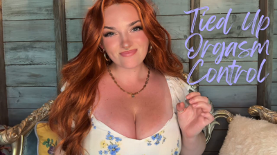 Tied Up Orgasm Control Bondage Goddess Worship JOI Jerk Off Instructions Verbal Humiliation