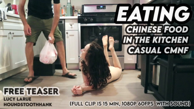 Eating Chinese Food In The Kitchen Casual Cmnf