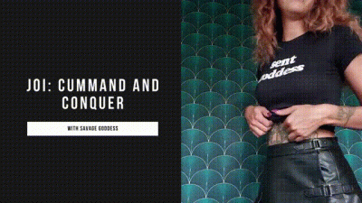 JOI Cum Countdown With Savage Goddess