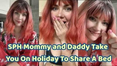 SPH Step-Mommy And Step-Daddy Take You On Holiday To Share A Bed 40 Mins!!