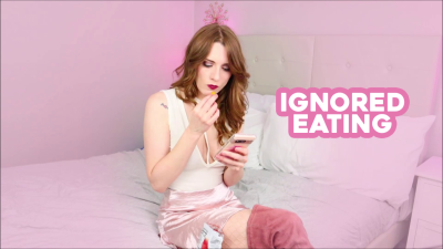 Ignored Eating Thigh High Suede Boots Boot Worship Rip Off