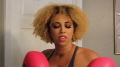 Underestimated Woman Boxing Match