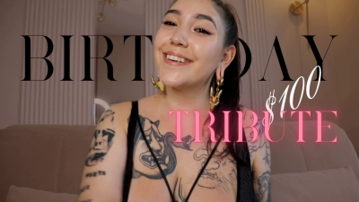 Birthday Tribute $100 By Devillish Goddess Ileana