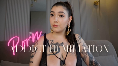 Porn Addict Humiliation By Devillish Goddess Ileana