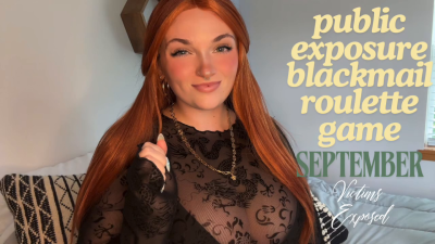 Public Exposure Homewrecker Blackmail Roulette Game September Victims Exposed