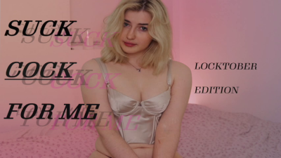 Suck Cock For Me Encouraged Bi Locktober 2024