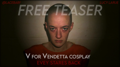 Evey Stares Back V For Vendetta Cosplay