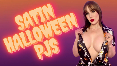 Satin Halloween Pjs