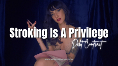 Stroking Is A Privilege Debt Contract