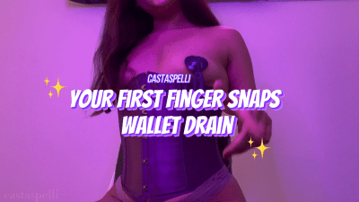 Milking Your Wallet By Snapping My Fingers
