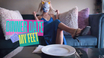 Dinner Date With My Feet Foot Worship Humiliation For Pathetic Beta Men