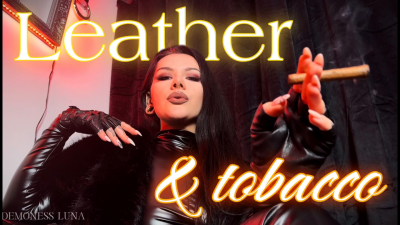 Leather & Tobacco Seduction POV