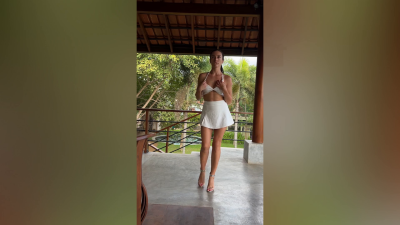 Outdoor Flashing, Modeling, Spitting On Boobs, Fake Cum Play, Vibrator, Orgasm