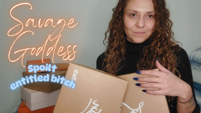 Savage Goddess Your Entitled Findom Princess