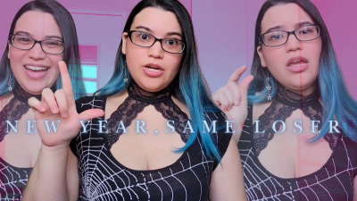 New Year, Same Loser SPH Verbal Humiliation With Humiliatrix Countess Wednesday Sex Denial, Sexual Rejection, Loser Porn, Hardcore Humiliation Mp4 1080P