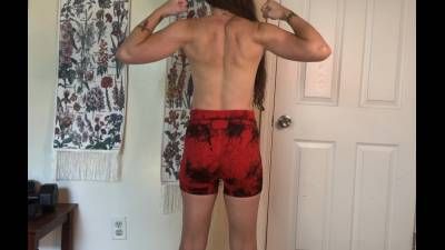 Fit Domme Humiliates You & Works Out