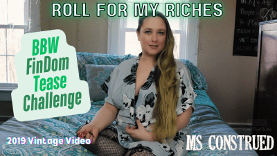 Roll For My Riches BBW Tease Challenge