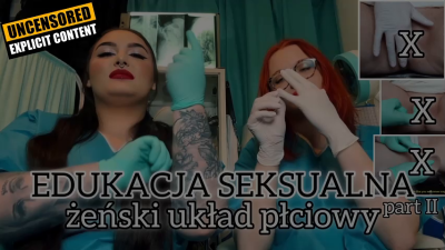 Sex Ed Lesson From Dominant Doctors: Part 2 How To Pleasure A Woman And Have Sex Real Pussy Demonstration | Mistress Karino And Madame Madomme