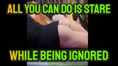 Stare At Our Asses Through Your Cage While We Ignore You And Scheme For Your Next Punishment Goddess Rocky Foxx Mistress Kayla And Mistress La