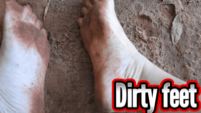 Dirty And Sensual Feet: Walking Barefoot. Do You Dare To See More?