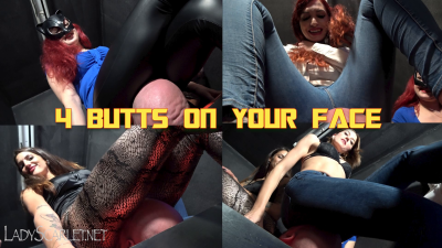 Lady Scarlet 4 Butts On Your Face HD 4 Culi Sul Tuo Viso