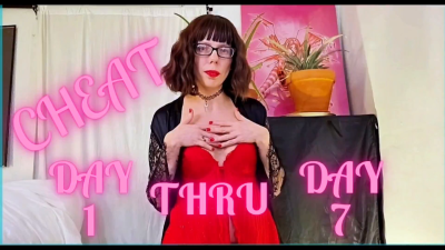 Cheating Challenge - 7 Days Of Edging, Exposure, And Control With Sara Desire Xo | Full Series Compilation 1080P HD Mp4