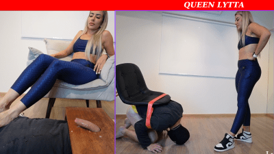Sexy Lytta Training Fight Kicks Bitch Balls Until It Break Then Milk Him And Make Him Lick His Own Cum Photos Of Results On My Social Media Ballbusting Female Domination Domination Femdom Cbt Humiliation Kick Trample Cumshot Footjo