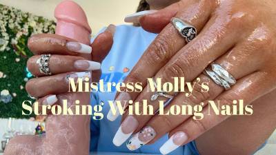 Mistress Molly's Stroking With Long Nails