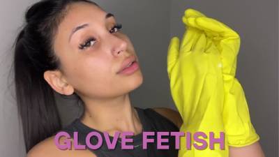 Gloves + G-String Ass = Very Dirty Cleaning