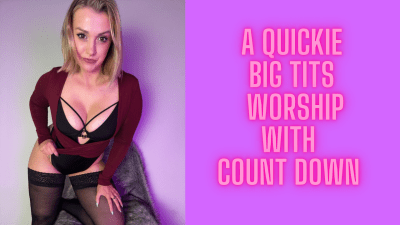 Boob Worship & Mesmerization Countdown