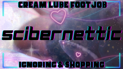 Creamy Lube Footjob I <3 BBC Edition