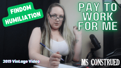 Pay To Work For Me